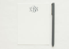 Personalized Stationery - Set of 10 Flat Note Cards