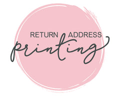 Return Address Printing